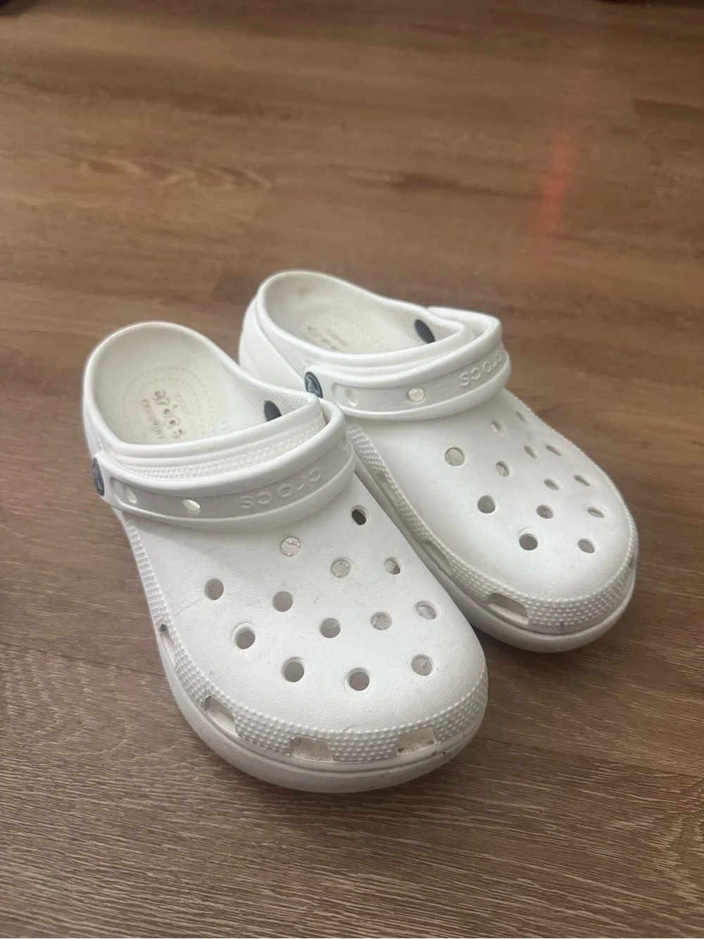 CROCS Kids' Classic Clog - White